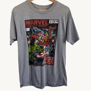 Marvel Gray Graphic T-Shirt short sleeve Men’s size Medium